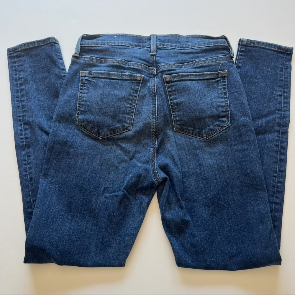 LOFT High Waist Skinny Jeans Size 27 - Picture 8 of 9